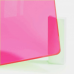 Plexiglas roz fluorescent, transparent, grosime 3mm